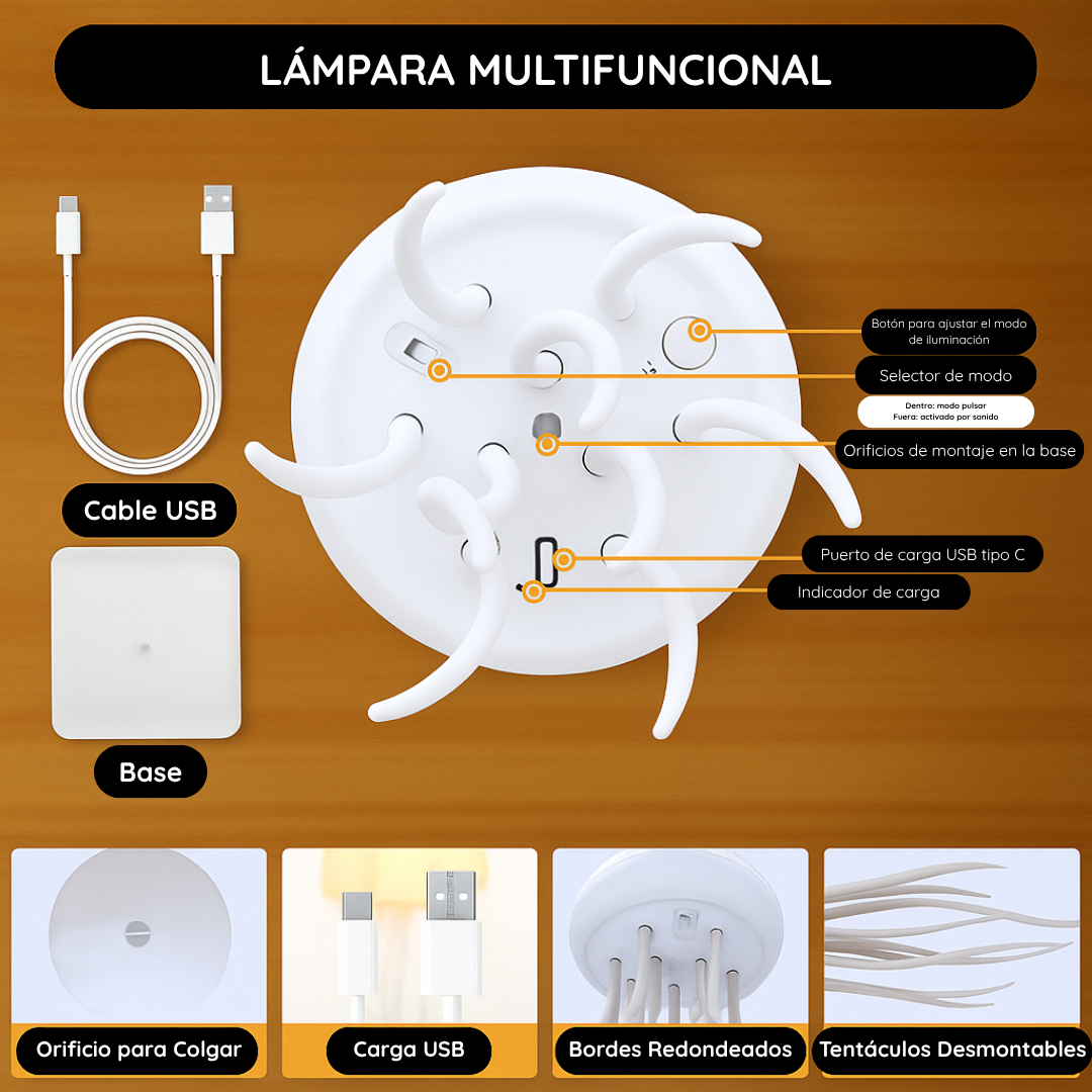 Lámpara Medusa